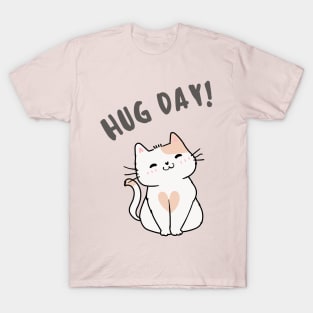 Cat Hug Day T-Shirt